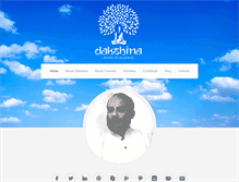 Tablet Screenshot of dakshinafoundation.org